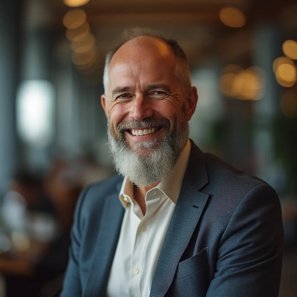 Portrait de Lucas, consultant en leadership